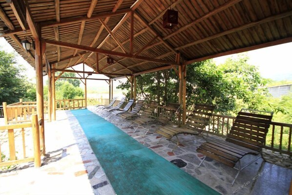 Alberca al aire libre