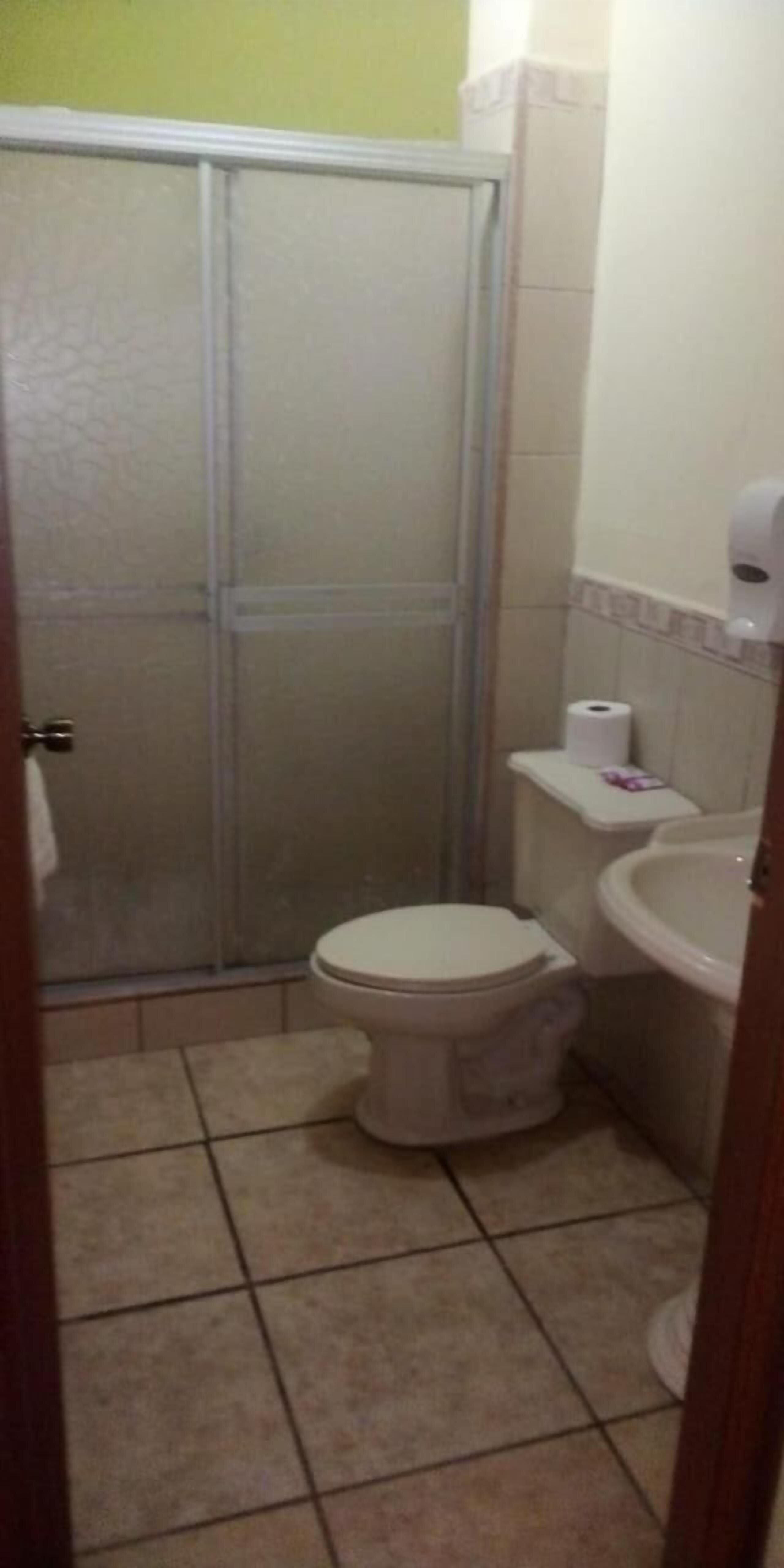 Shower, towels