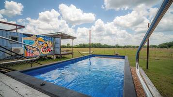 Una piscina climatizada