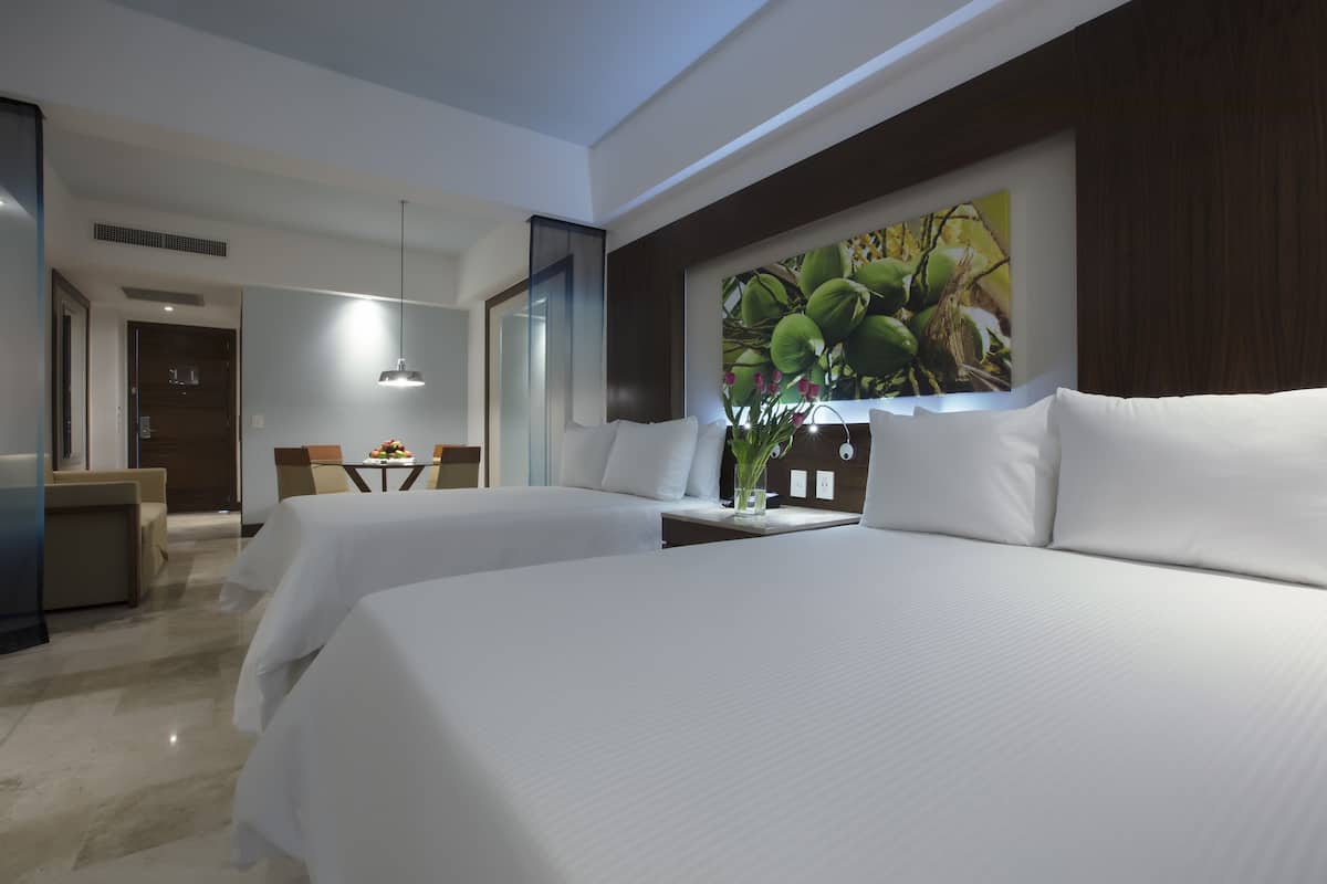 Free minibar, in-room safe, blackout curtains, iron/ironing board