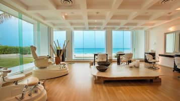 Body treatments, aromatherapy, hot stone massages, deep-tissue massages
