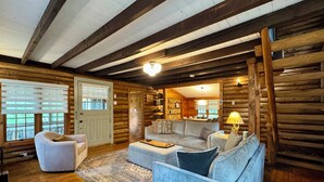 Unclassified image, 3 of 49, button - Lakefront Cabin w/ Hot Tub, Views & Fireplace (Lake Harmony)