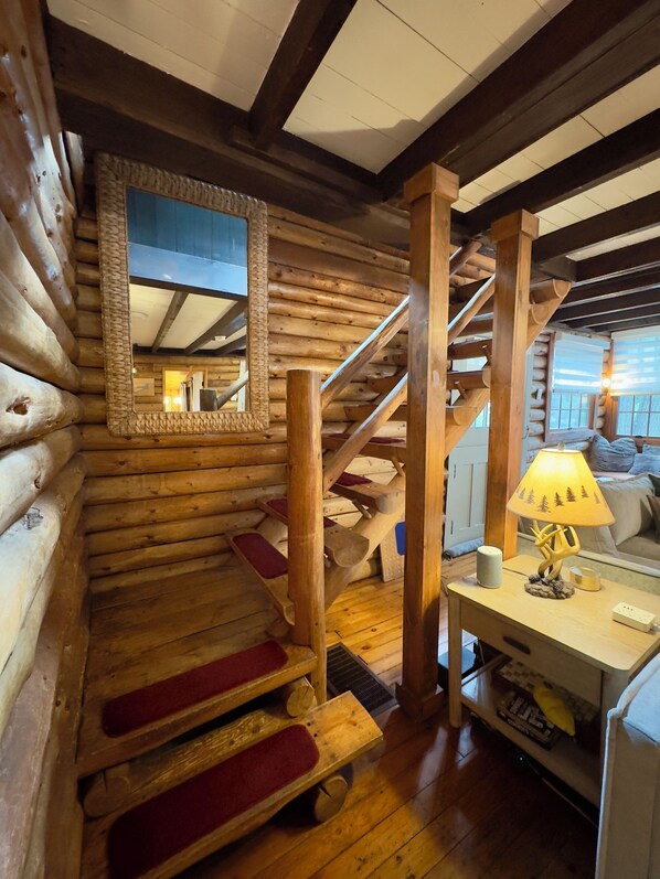 Unclassified image, 1 of 49, button - Lakefront Cabin w/ Hot Tub, Views & Fireplace (Lake Harmony)
