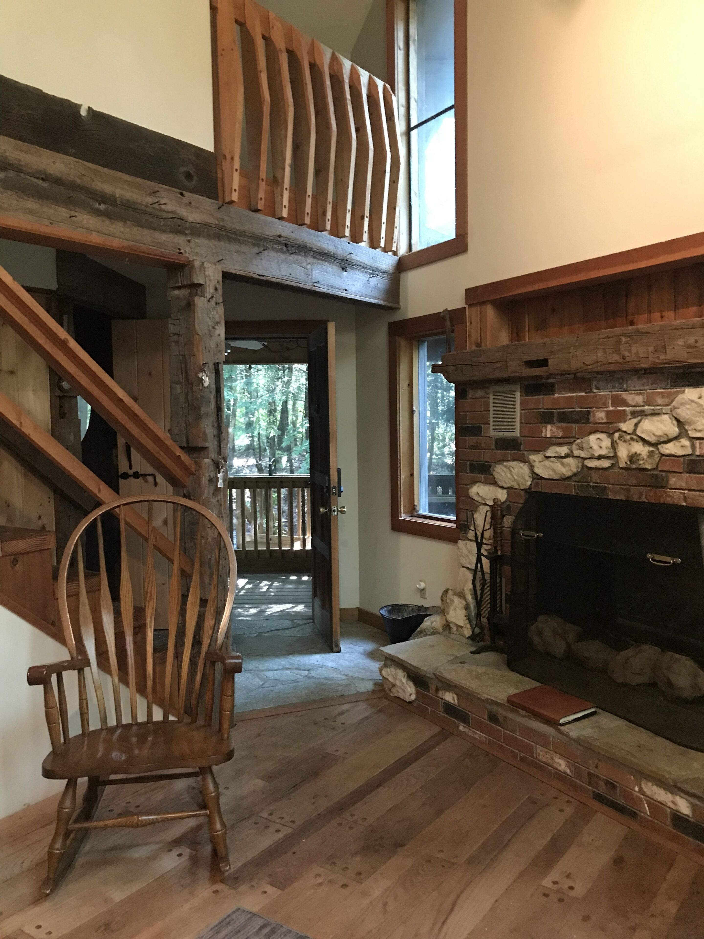 Nature retreat by Brook  