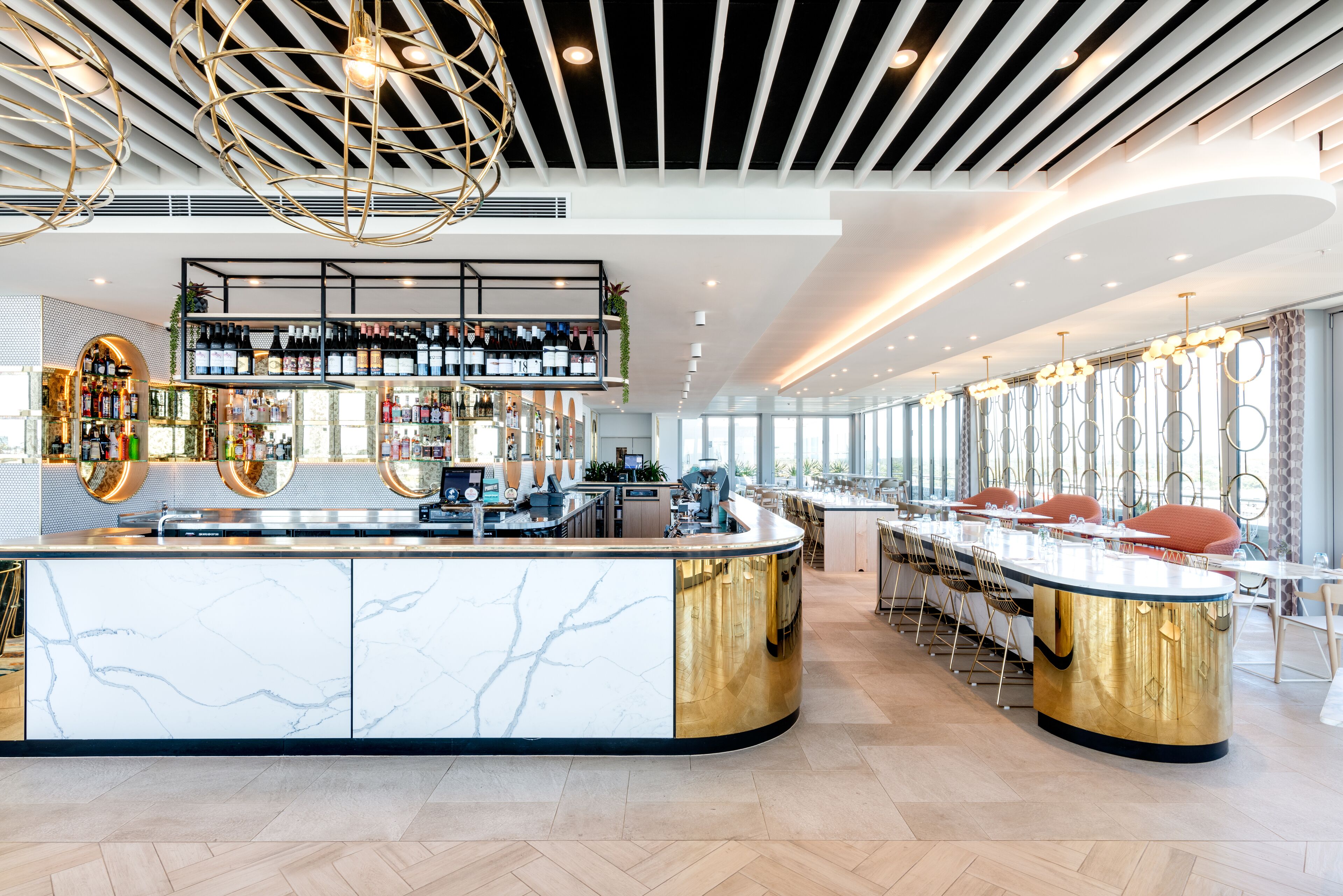 breakfast, lunch, dinner served; pool views