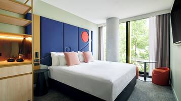 Literie de qualité supérieure, surmatelas, minibar