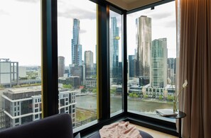 Zimmer (Skyline View) | Ausblick vom Zimmer