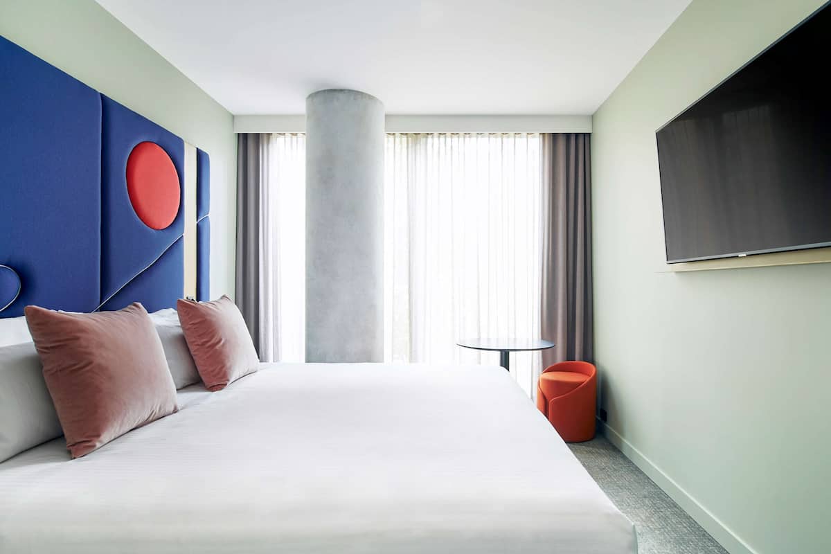 1 bilik tidur, peralatan tempat tidur premium, tilam berlapik, bar mini