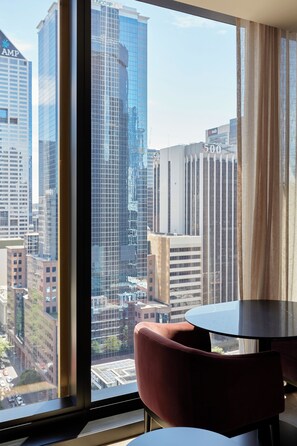 View from room - Quincy Hotel Melbourne (Melbourne)