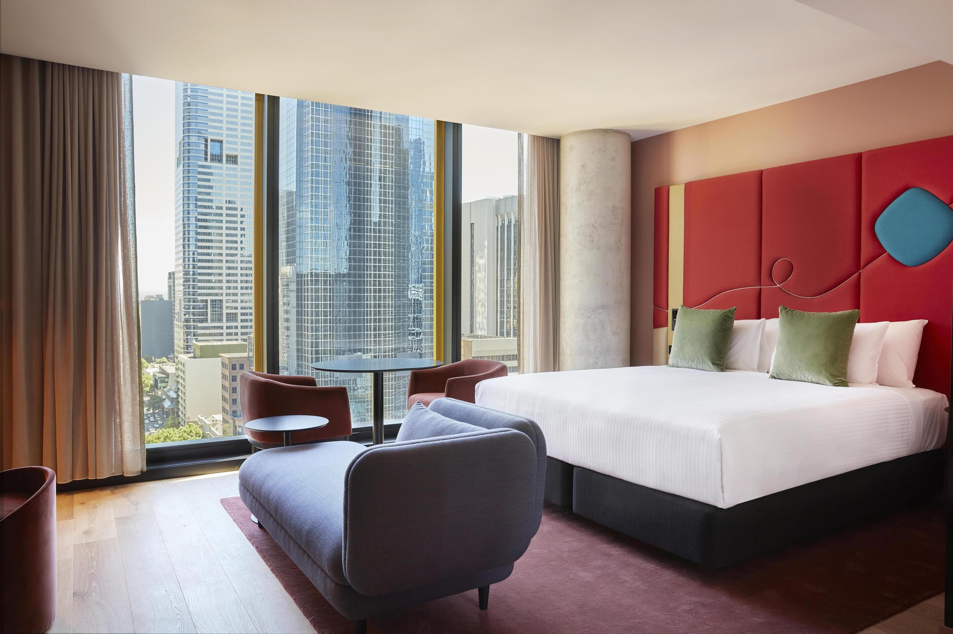 Premium bedding, pillow-top beds, minibar, in-room safe