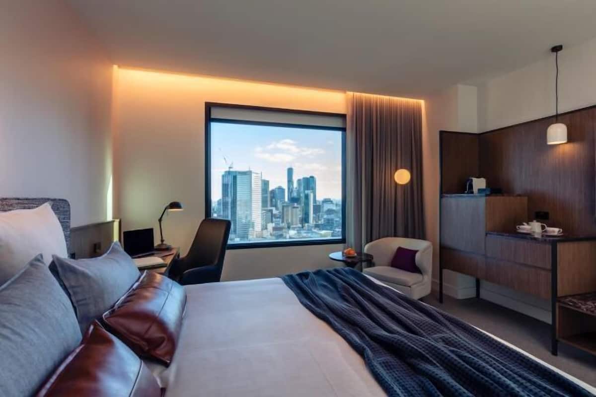Premium bedding, pillowtop beds, minibar, in-room safe