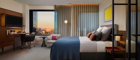 Room, 1 Queen Bed (Next Queen Accessible) | Premium bedding, pillowtop beds, minibar, in-room safe