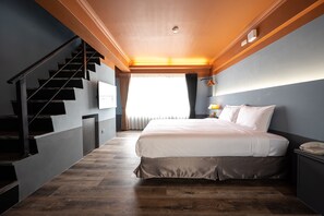 Loft familiare (6 person, Garage) | Materassi a doppio strato, minibar con snack e bevande gratuite