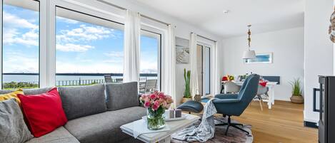 Televisio, takka, pöytätennispöytä