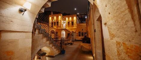 Fachada de la propiedad