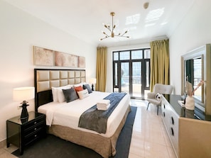 Appartement Deluxe | 2 chambres, décoration personnalisée, ameublement personnalisé