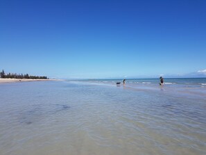 Beach nearby, beach towels