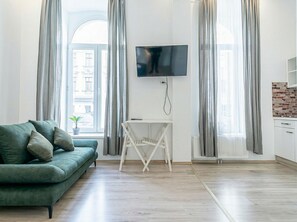 アパートメント | 1 室のベッドルーム、WiFi (無料)、ベッドシーツ