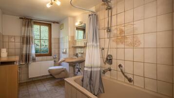 Badewanne, Handtücher