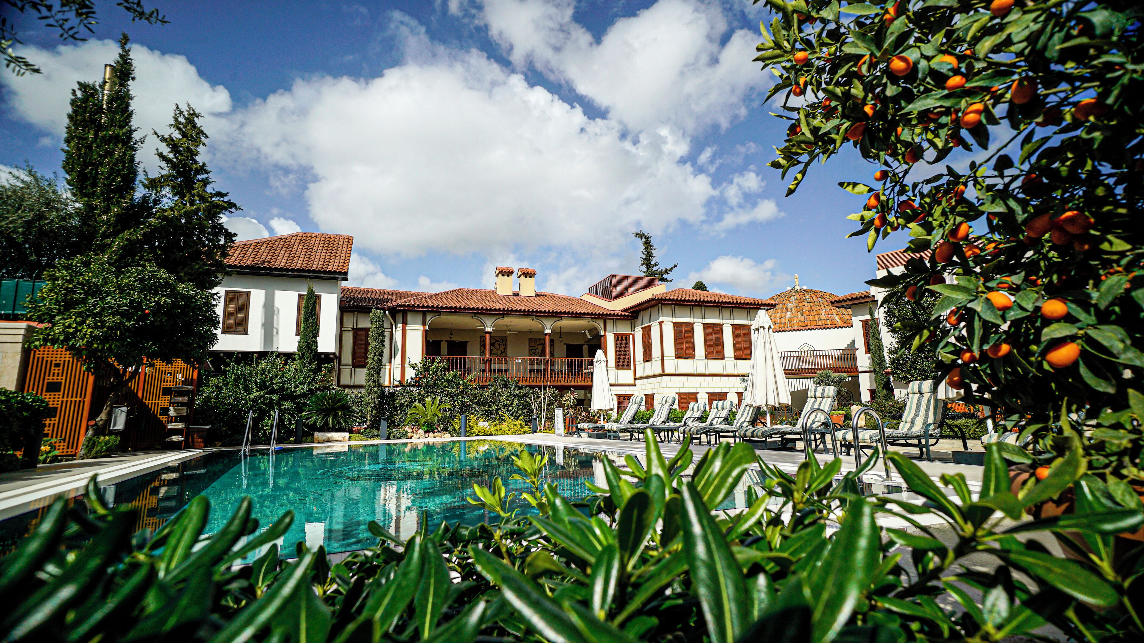 Façade de l’hébergement