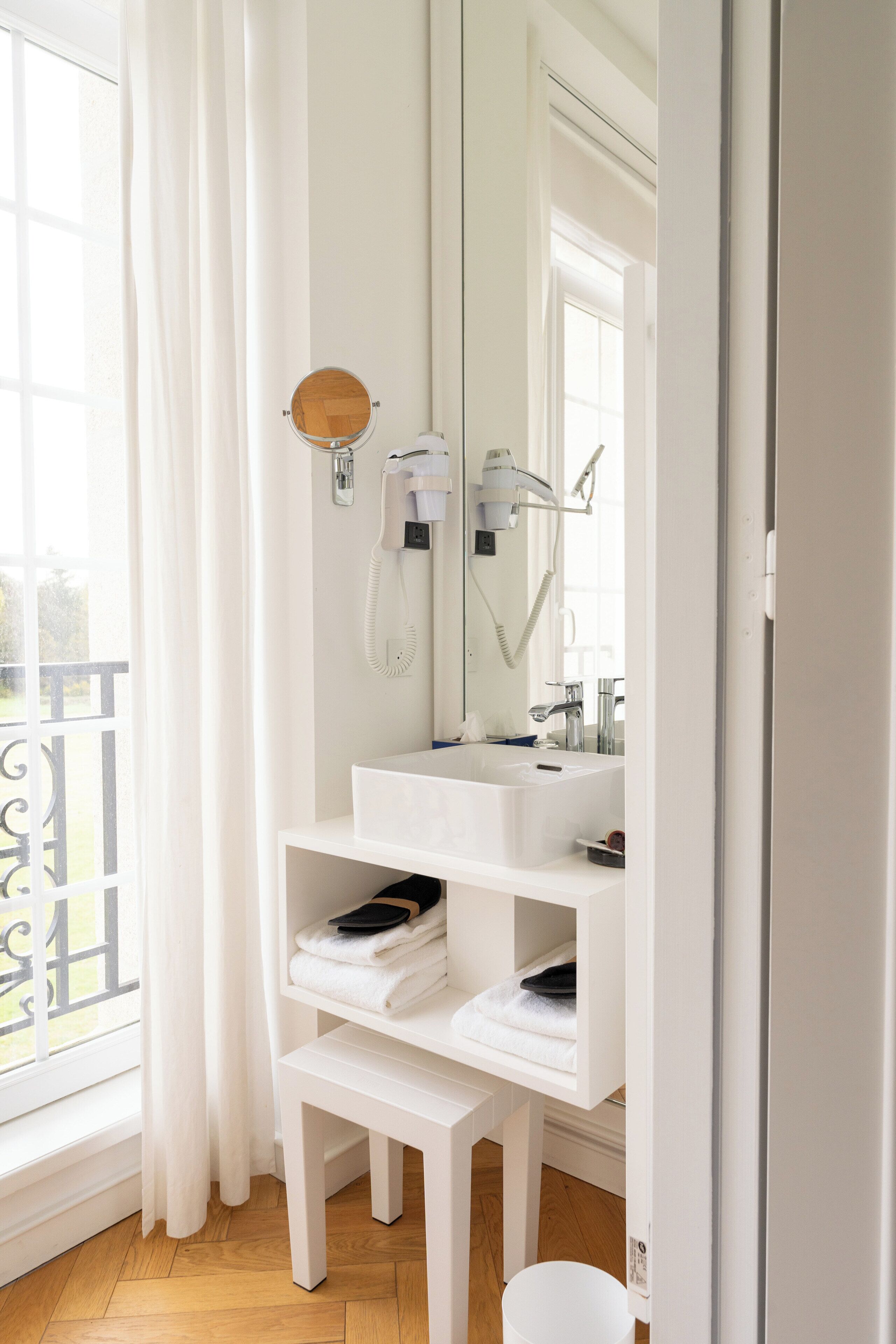 double room, park view | bathroom | shower, free toiletries, hair dryer, bathrobes