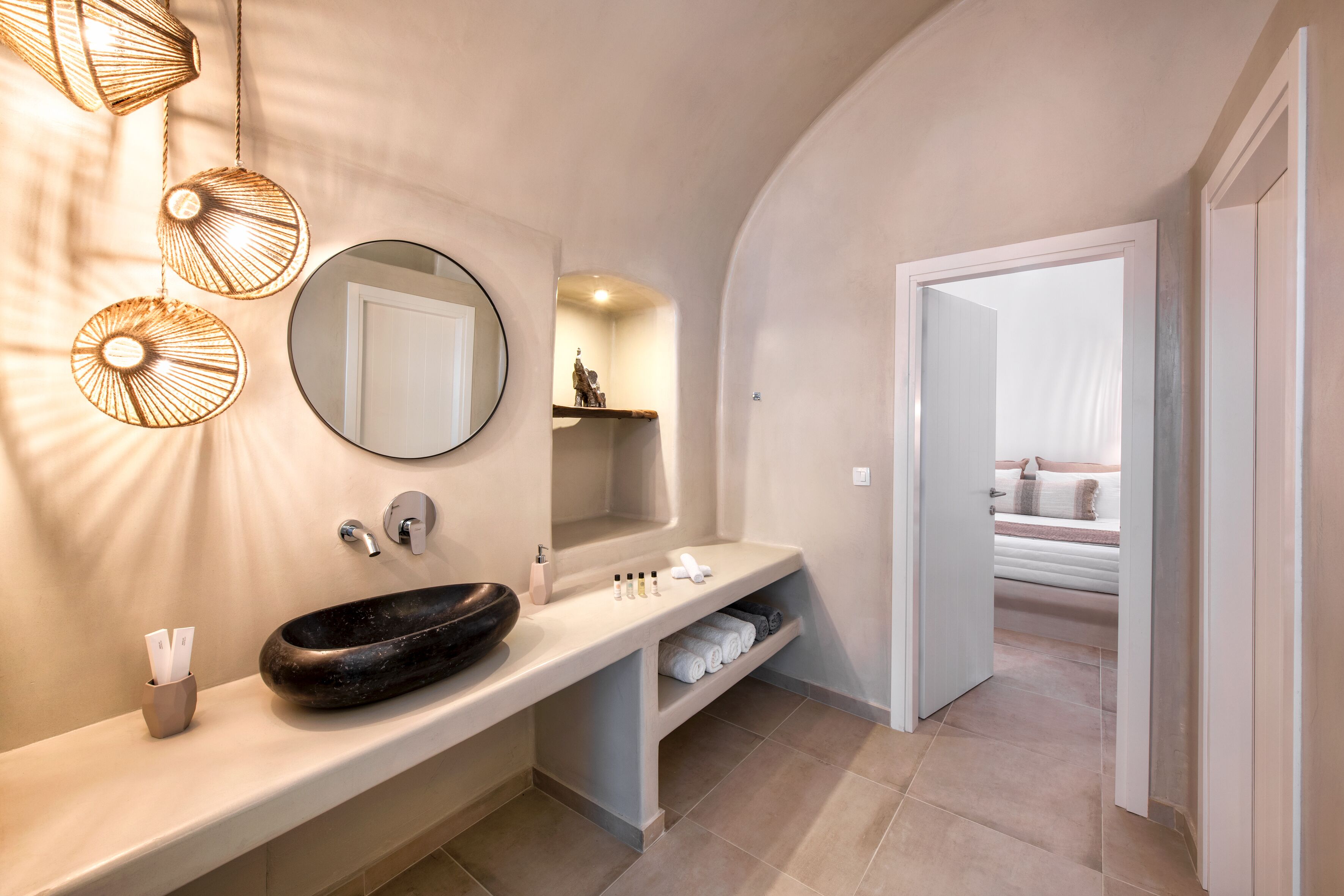 shower, free toiletries, hair dryer, bathrobes