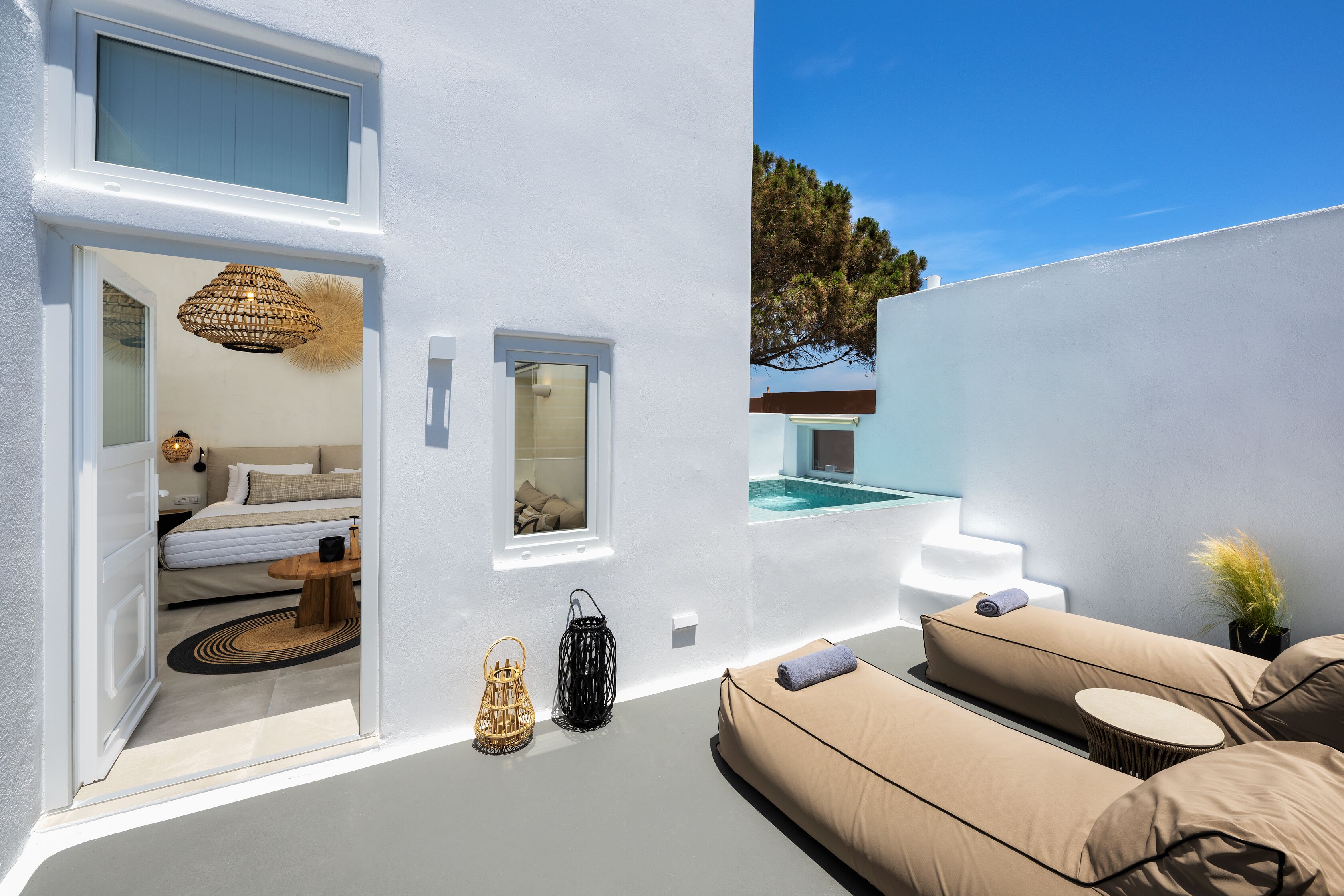 Exclusive Suite, Hot Tub, Partial Sea View | Terrace/patio