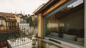 Appartamento, 1 camera da letto, balcone | Terrazza/patio