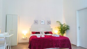 Appartement | 1 chambre, fer et planche Ă repasser, Wi-Fi gratuit, draps fournis