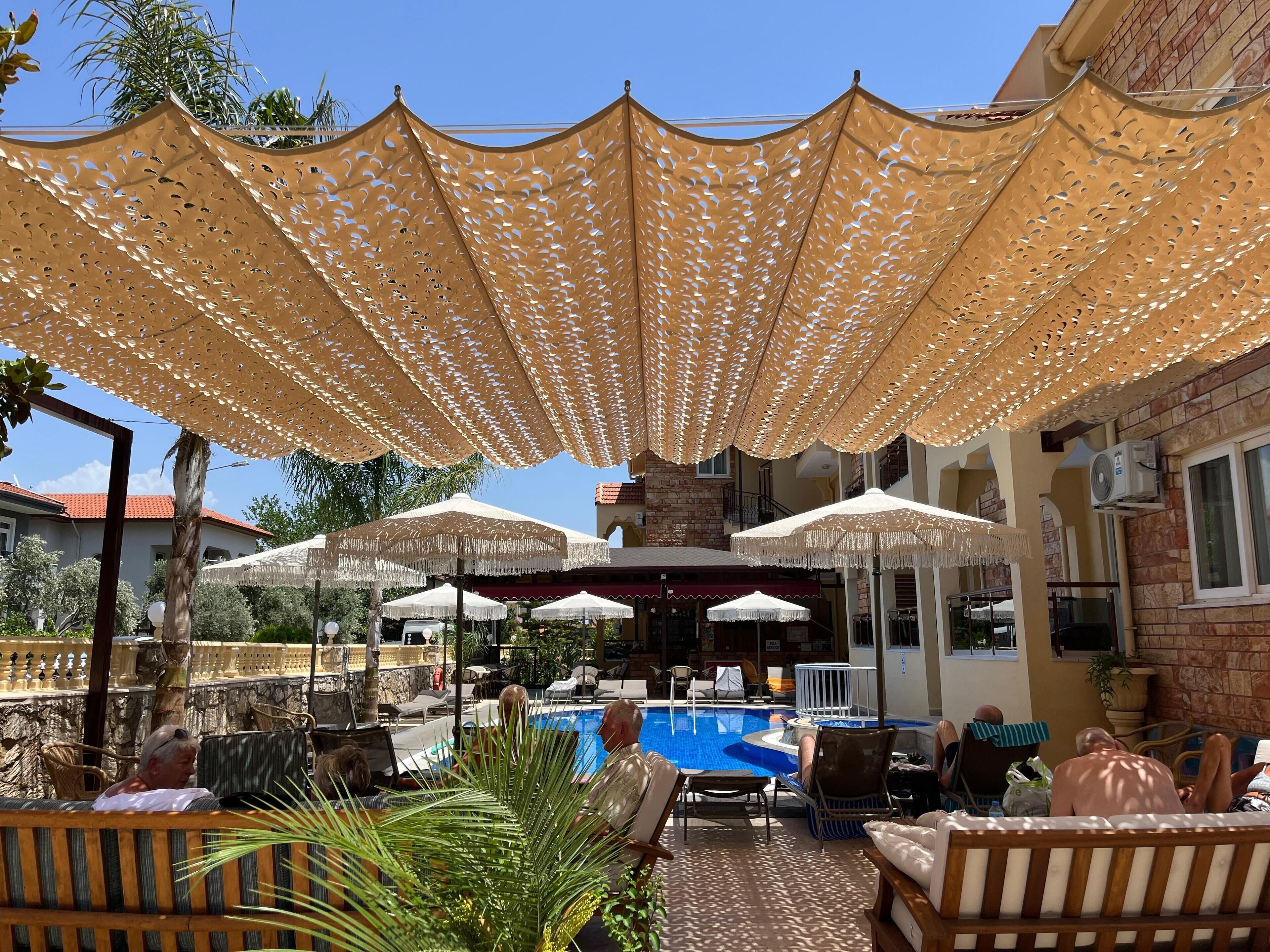 42-inch LCD TV with satellite channels, TV