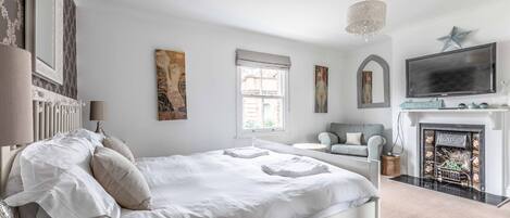 2 bedrooms, iron/ironing board, travel crib, WiFi