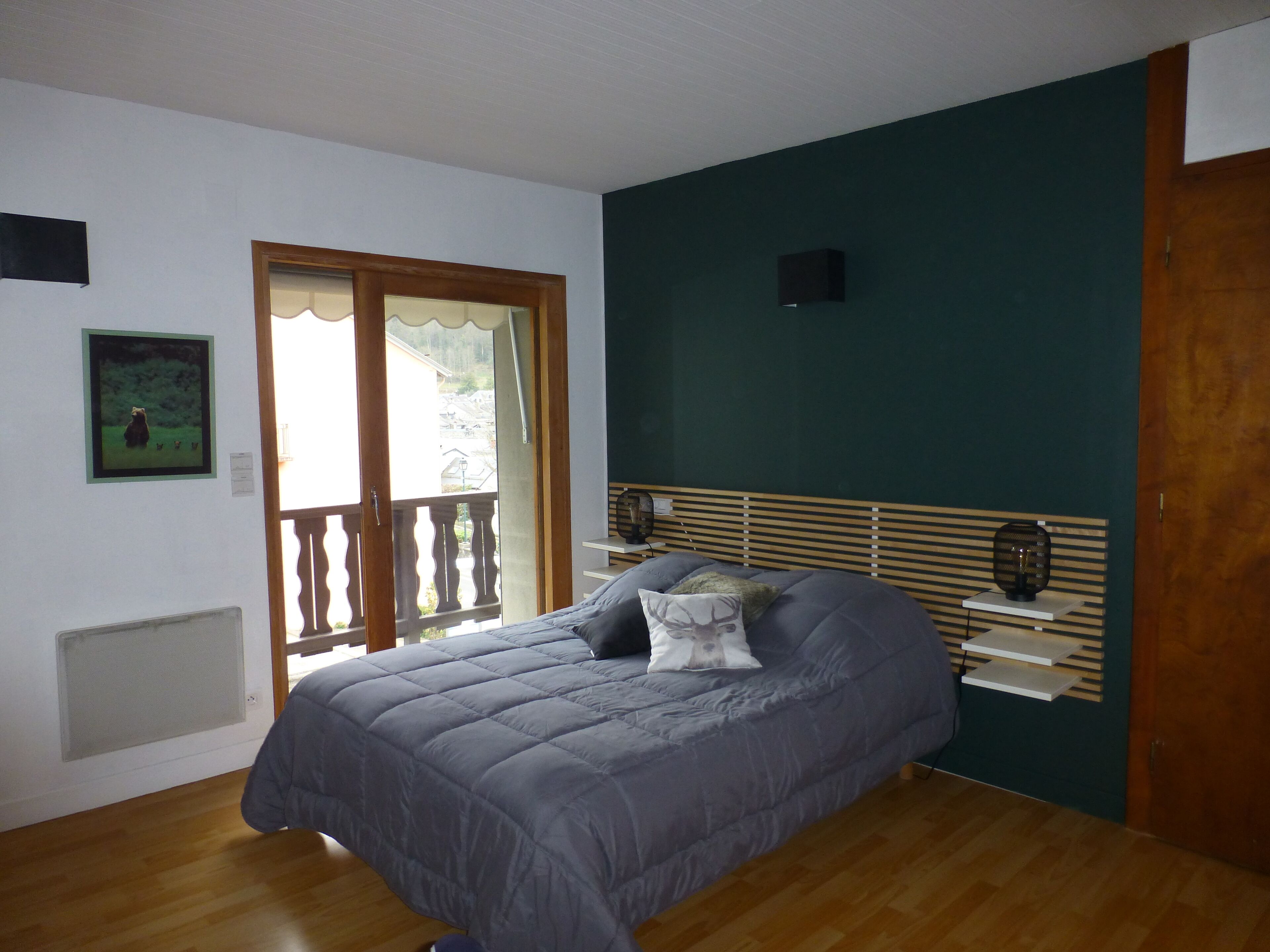 2 chambres, fer et planche à repasser, Wi-Fi gratuit