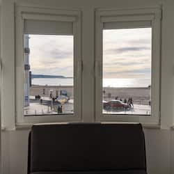 Deluxe Double Room, 1 Double Bed with Sofa bed, Balcony, Sea View | In-room safe, individually decorated, individually furnished