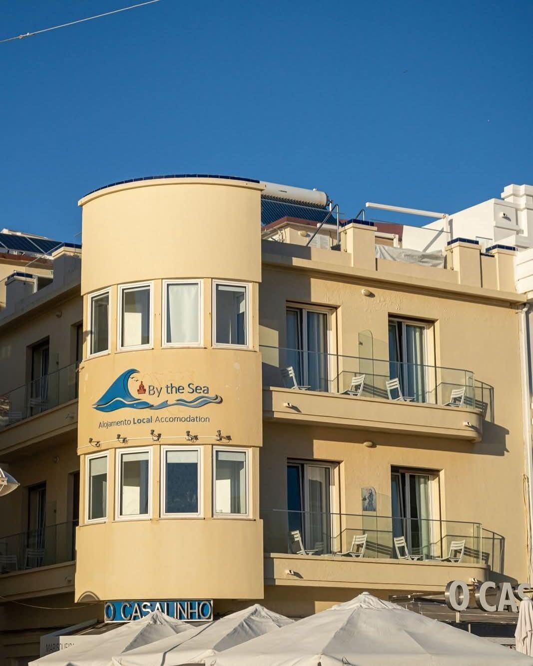 Majoituspaikan julkisivu