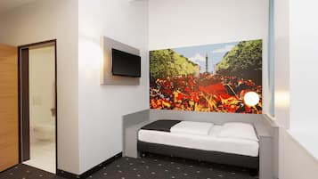 Allergikerbettwaren, Schreibtisch, schallisolierte Zimmer