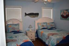 4 bedrooms, iron/ironing board, travel cot, free WiFi
