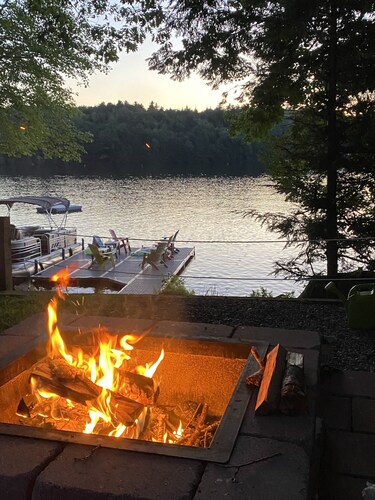 Lake Front with Amazing Sunsets on McGrath Pond