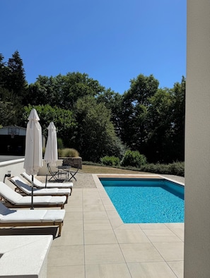 Piscine chauffée