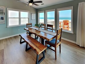 Dining - Paradise Palms | Group Favorite! Panoramic Views + Private Beach Access (Topsail Beach)