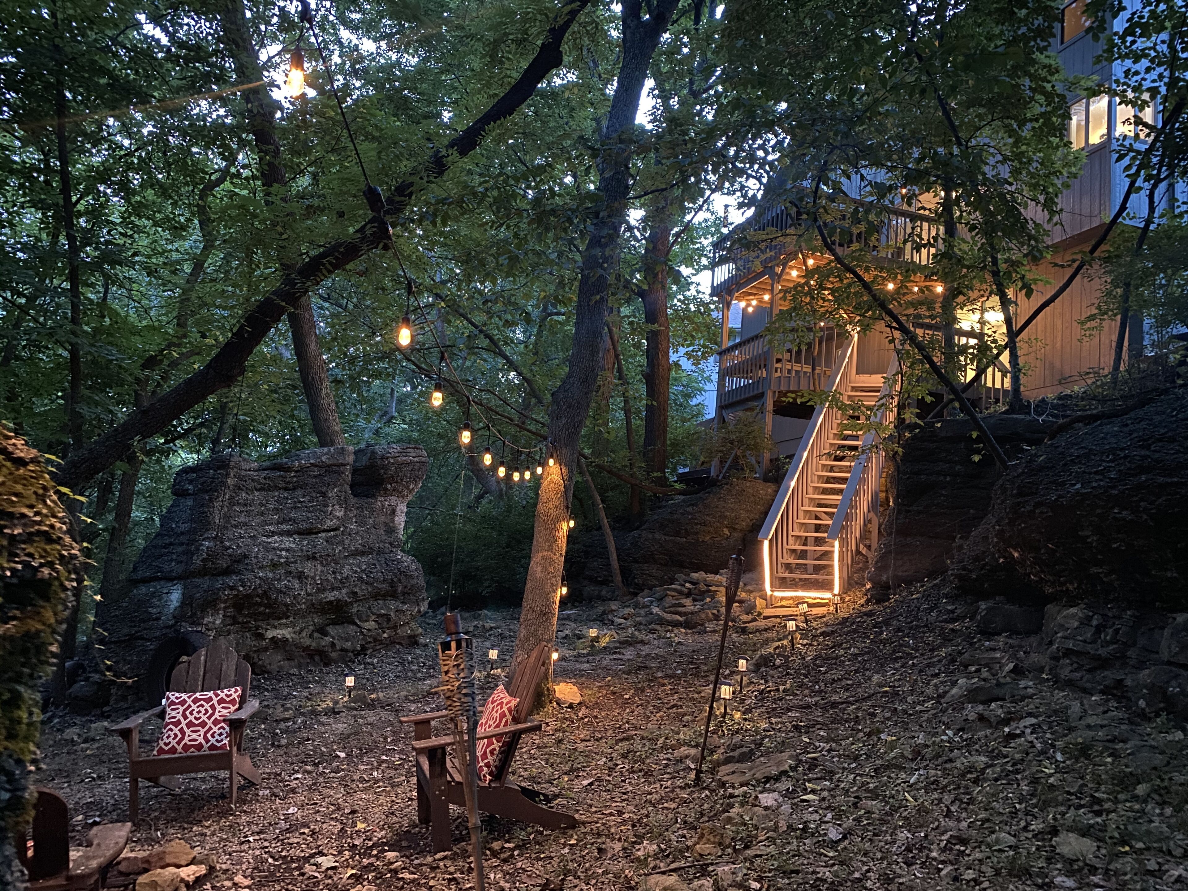 Terrain de l’hébergement 