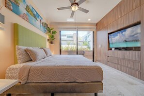 1 bedroom, in-room safe, iron/ironing board, free WiFi - Modern Studio in Bahay Condos-Steps from the Beach (Playa del Carmen)