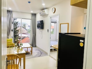 อพาร์ทเมนท์, 1 ห้องนอน, ระเบียง | วิวภาคพื้นจากที่พัก