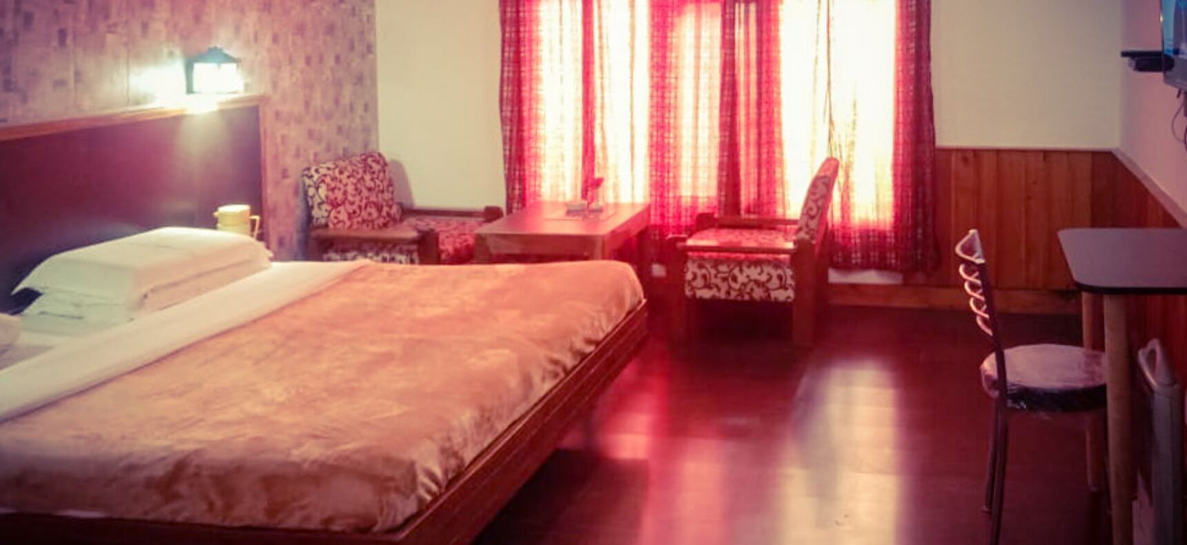 Blackout drapes, iron/ironing board, WiFi, bed sheets