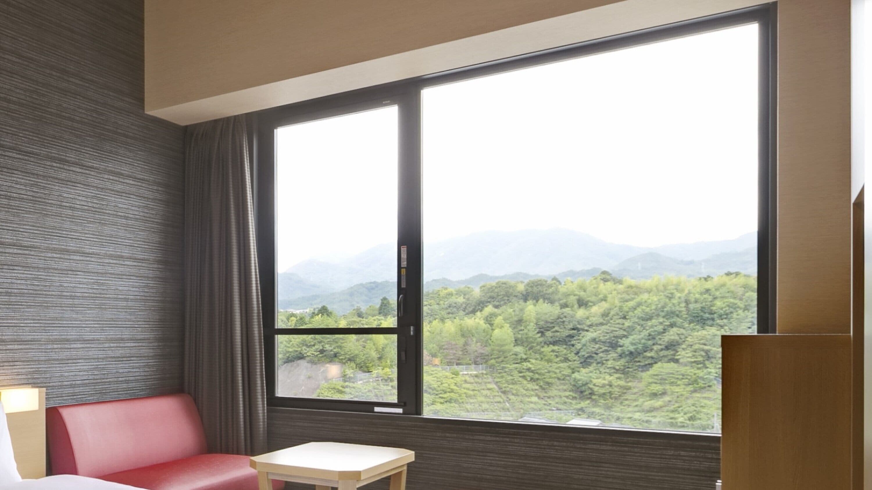 twin room, non smoking, mountain view | view from room
