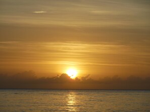 På stranden