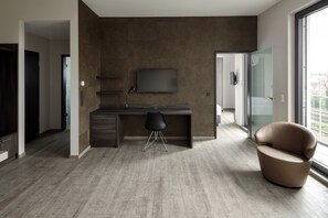 Superior appartement | Woonruimte | Flatscreentelevisie en vloerwarming