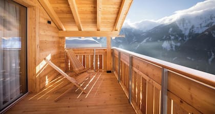 Maison de vacances "Chalet Henne-Hochgruberhof" dans un cadre montagneux idyllique avec sauna
