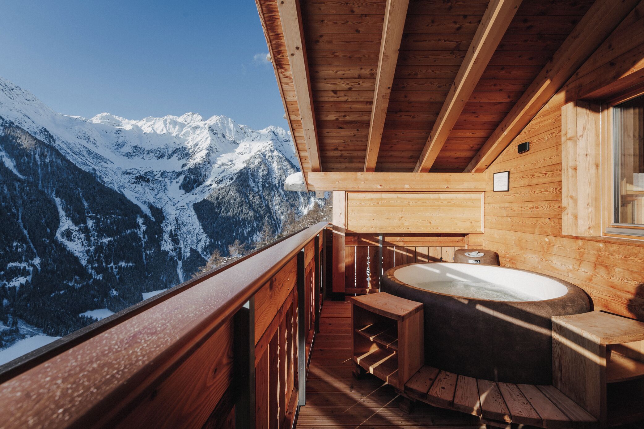 Bain à remous extérieur