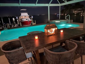 Piscine chauffée