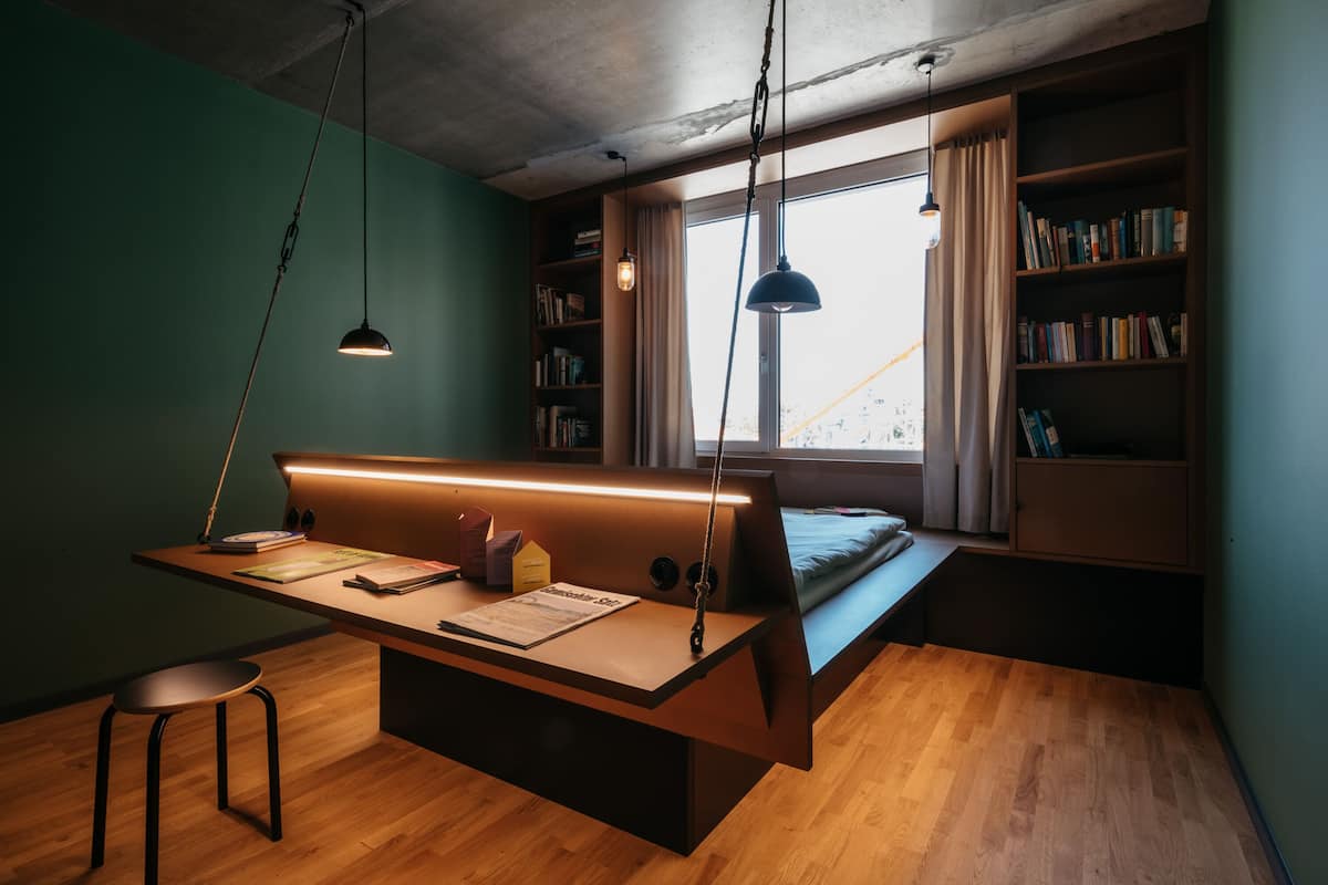 Habitación panorámica doble | Ropa de cama de alta calidad, caja fuerte, wifi gratis y ropa de cama